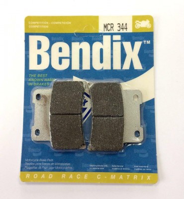 BENDIX MCR 344 - 1 SET C-MATRIX RACE BRAKE PADS APRILIA RS125 06-12 / YZF-R125 image