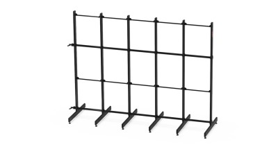 VALTER MOTO PIT RIM RACK 10 SPACES *SEE NOTE REGARDS DELIVERY* image