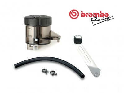 BREMBO BRAKE RESERVOIR MOUNTING KIT - SMOKE image