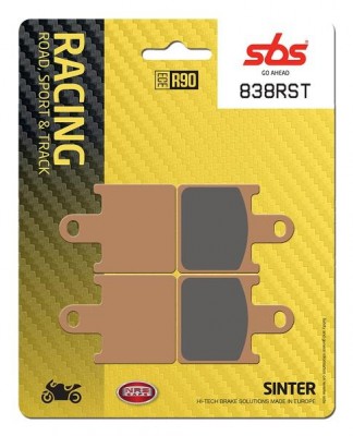 1 SET SBS RACING SINTERED FRONT BRAKE PADS KAWASAKI ZX6R 600 07-17 / ZZR1400 06-19 image