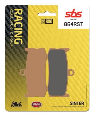 1 SET SBS RACING SINTERED FRONT BRAKE PADS TRIUMPH DAYTONA 675 2009-2018 image