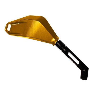 VALTER MOTO NAKED RIGHT MIRROR IN GOLD image