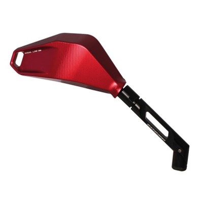 VALTER MOTO NAKED RIGHT MIRROR IN RED image