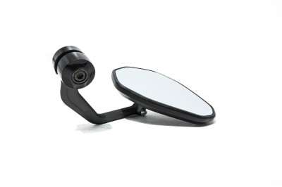 VALTER MOTO STREET HANDLEBAR END MIRROR IN BLACK image