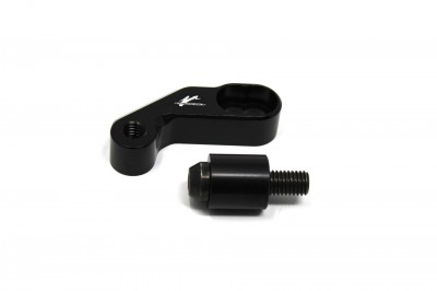VALTER MOTO MIRROR LATERAL EXTENDER KIT - RIGHT SIDE 1.5 THREAD image