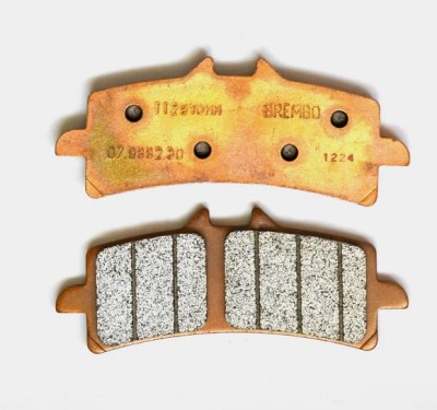 BREMBO 93 GENUINE FRONT SINTERED BRAKE PADS RSV4 RF / M4 BREMBO - 7.7mm THICK image