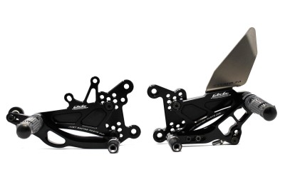 VALTER MOTO T3.5 ADJ REARSETS  YAMAHA YZF R6 06-16 IN BLACK image
