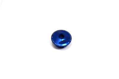 VALTER MOTO EXTREME OIL FILLER CAP IN BLUE APRILIA RSV4 2017-2024 / TUONO V4 2021-2024 image