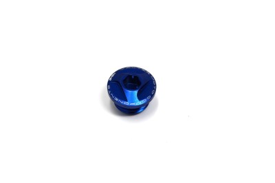 VALTER MOTO EXTREME OIL FILLER CAP IN BLUE TRIUMPH DAYTONA 675/R / SPEED/STREET TRIPLE/R image