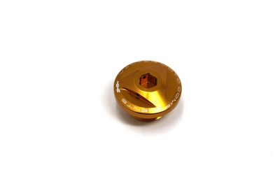 VALTER MOTO EXTREME OIL FILLER CAP IN GOLD BMW F800R 09-14 / KTM SUPERDUKE 1290 14-24 image