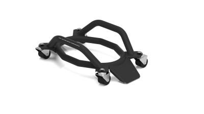 VALTER MOTO PIT BOX STAND IN STEEL - BLACK image