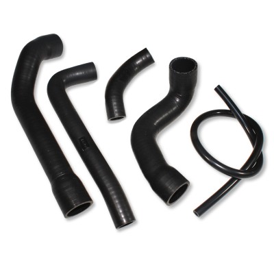 SAMCO SILICONE HOSE KIT CLASSIC BLACK BMW K100 2V 1982-1992 5 PIECE KIT image