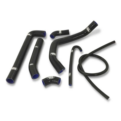 SAMCO SILICONE HOSE KIT BLACK DUCATI PANIGALE VARIOUS MODELS/YEARS 7 PIECE KIT image