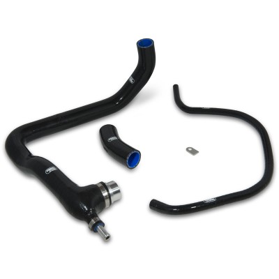 SAMCO SILICONE HOSE KIT BLACK YAMAHA R1 15-20 / MT-10 16-20 / FZ-10 15-18 THERMO BYPASS KT image