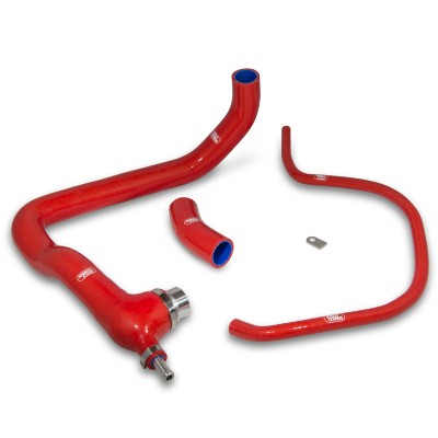 SAMCO SILICONE HOSE KIT RED YAMAHA R1 15-20 / MT-10 16-20 / FZ-10 15-18 THERMO BYPASS KT image