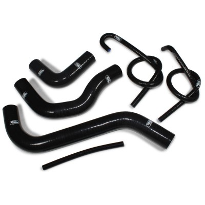 SAMCO SILICONE HOSE KIT BLACK  KAWASAKI Z900/ABS/RS/RS CAFE/RS SE 2017-2023 6 PIECE KIT image