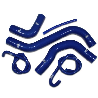 SAMCO SILICONE HOSE KIT BLUE  KAWASAKI Z900/ABS/RS/RS CAFE/RS SE 2017-2023 6 PIECE KIT image