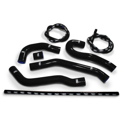 SAMCO SILICONE HOSE KIT BLACK BENELLI TNT 899/1130 ALL YEARS 8 PIECE KIT image