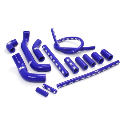 SAMCO SILICONE HOSE KIT BLUE BIMOTA SB6 ALL YEARS 14 PIECE KIT image