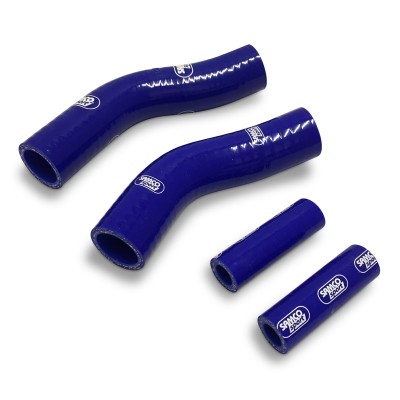 SAMCO SILICONE HOSE KIT BLUE BMW F 800 R 2009-2018 4 PIECE KIT image