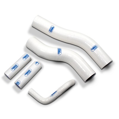 SAMCO SILICONE HOSE KIT WHITE BMW F 800 GS/GS ADVENTURE 2009-2018  5 PIECE KIT image