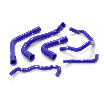 SAMCO SILICONE HOSE KIT BLUE BMW R1200 13-19 / R1250 19-23 GS/GS ADVENTURE/RT 6 PIECE KIT image
