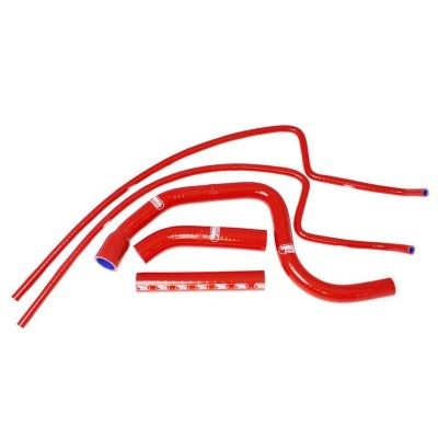 SAMCO SILICONE HOSE KIT RED TRIUMPH SPEED TRIPLE 1050 2011-2015  5 PIECE KIT image