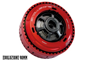 STM SLIPPER CLUTCH EVO 90mm WITH Z48 BASKET AND PLATE SET DUCATI HYPERMOTARD 1100/S image