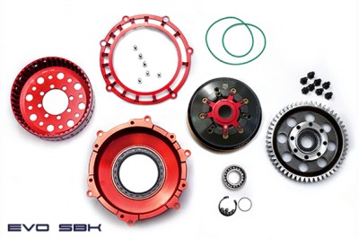 STM CLUTCH CONVERSION KIT WITH EVO SBK SLIPPER CLUTCH, Z48 BASKET & PLATE SET  DUCATI image