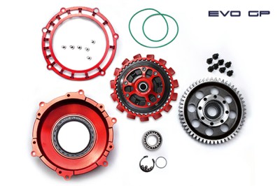 STM CLUTCH CONVERSION KIT WITH EVO GP SLIPPER CLUTCH, Z40 BASKET & PLATE SET DUCATI image