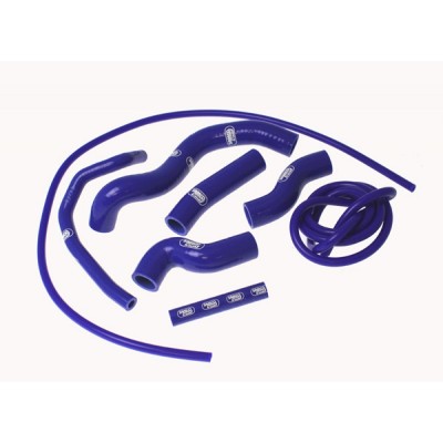 SAMCO SILICONE HOSE KIT BLUE KAWASAKI Z1000 2007-2009 8 PIECE KIT image