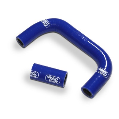 SAMCO SILICONE HOSE KIT BLUE KAWASAKI ZX6R 2009-2023 **OIL BREATHER HOSES**  2 PIECE KIT image