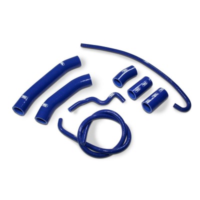 SAMCO SILICONE HOSE KIT BLUE KAWASAKI NINJA H2 / H2 CARBON / H2 R 2015-2021  8 PIECE KIT image