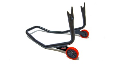 VALTER MOTO "STREET" REAR PRONG TYPE PADDOCK STAND IN BLACK image
