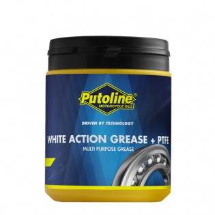 PUTOLINE WHITE ACTION GREASE +PTFE WHITE/AMBER LITHIUM BASED MULTI PURPOSE GREASE 600G image